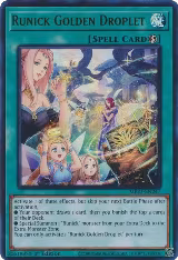 Runick Golden Droplet (MP23-EN247), 25th Anniversary Tin: Dueling Heroes Mega Pack — Yu-Gi-Oh! card price