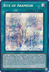 Rite of Aramesir (MP23-EN264), 25th Anniversary Tin: Dueling Heroes Mega Pack — Yu-Gi-Oh! card price