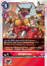 Greymon (RB1-007 R) — card price