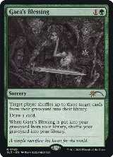Gaea's Blessing (Sketch Showcase) (735), Secret Lair Drop Series — Magic card price