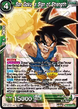 Son Goku, a Sign of Strength (EX23-24) — card price