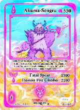 Akuma-Sengru (Extended Art) (TI-003-EX) — card price