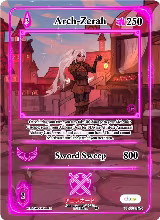Arch-Zerah (Extended Art) (TI-005-EX), Trials of Ikithia [eBay 1st Edition] — Akora card price