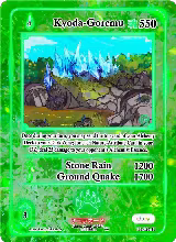 Kyoda-Goremu (Holo) (TI-024-H), Trials of Ikithia [eBay 1st Edition] — Akora card price