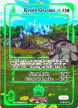 Kyoda-Goremu (Extended Art) (TI-024-EX), Trials of Ikithia [eBay 1st Edition] — Akora card price