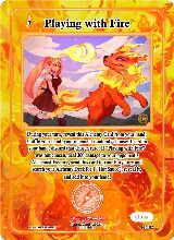 Playing with Fire (TI-102) — card price