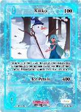 Kiiko (Holo) (TI-040-H), Trials of Ikithia [eBay 1st Edition] — Akora card price
