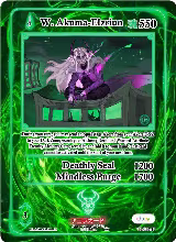 W. Akuma-Elzriun (Holo) (TI-054-H) — card price