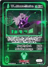 W. Akuma-Elzriun (Extended Art) (TI-054-EX) — card price