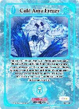 Cold Aura Frenzy (TI-119) — card price