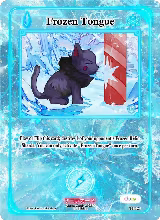 Frozen Tongue (TI-121) — card price