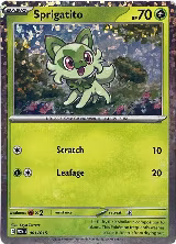 Sprigatito (001/015) — card price