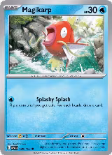 Magikarp (129/165), Scarlet & Violet 151 — Pokémon card price