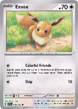 Eevee (133/165), Scarlet & Violet 151 — Pokémon card price