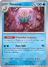 Omastar (139/165), Scarlet & Violet 151 — Pokémon card price