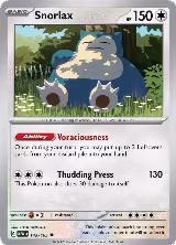 Snorlax (143/165), Scarlet & Violet 151 — Pokémon card price