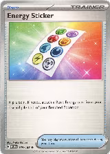 Energy Sticker (159/165), Scarlet & Violet 151 — Pokémon card price