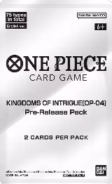 Kingdoms of Intrigue - Pre-Release Pack, Kingdoms of Intrigue Pre-Release Cards — One Piece card price