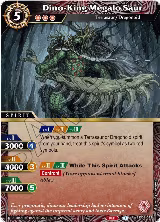 Dino-King Megalo Saur (BSS03-012) — card price
