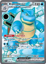 Blastoise ex - 184/165 (184/165), Scarlet & Violet 151 — Pokémon card price