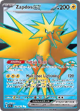 Zapdos ex - 192/165 (192/165), Scarlet & Violet 151 — Pokémon card price