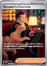 Giovanni's Charisma - 204/165 (204/165), Scarlet & Violet 151 — Pokémon card price