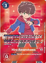 Hiro Amanokawa (Resurgence Booster Box Promotion Pack) (RB1-032 R) — card price