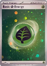 Basic Grass Energy (Cosmos Holo) (001), Scarlet & Violet Energies — Pokémon card price