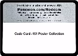 Code Card -151 Poster Collection, Scarlet & Violet 151 — Pokémon card price