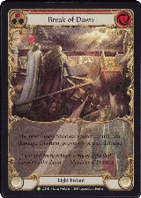 Break of Dawn (Red) - LGS169 (LGS169), Flesh and Blood: Promo Cards — Flesh & Blood card price