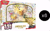 151 Collection Zapdos ex Case, Scarlet & Violet 151 — Pokémon sealed product price