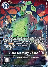 Black Memory Boost! - P-039 (Digimon Adventure Box 2) (P-039 SR) — card price
