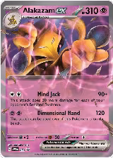 Alakazam ex - 050 (050), Scarlet & Violet Promo Cards — Pokémon card price