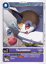 Tsunomon (ST16-01 U), Starter Deck 16: Wolf of Friendship Pre-Release Cards — Digimon card price