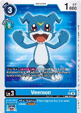 Veemon - P-117 (NYCC 2023 Demo Deck) (P-117 P) — card price