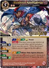 Battleaxe Apollodinos (Judge Pack Vol. 3) (BSS03-003) — card price