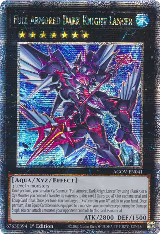 Full Armored Dark Knight Lancer (Quarter Century Secret Rare) (AGOV-EN041) — card price