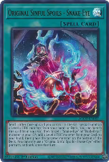 Original Sinful Spoils - Snake-Eye (AGOV-EN057) — card price