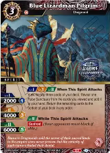 Blue Lizardman Pilgrim (Championship Pack 2023 Vol. 3) (BSS03-004) — card price