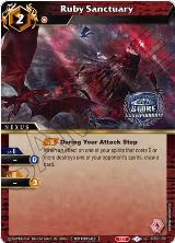Ruby Sanctuary (Championship Pack 2023 Vol. 3) (BSS03-106) — card price