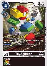ToyAgumon (ST15-05 C), Starter Deck 15: Dragon of Courage Pre-Release Cards — Digimon card price