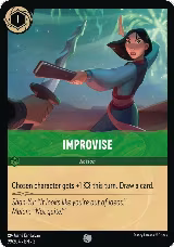 Improvise (99/204), Rise of the Floodborn — Lorcana card price