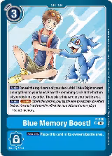 Blue Memory Boost! (NYCC 2023 Demo Deck) (P-036 P) — card price