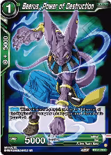 Beerus, Power of Destruction (BT23-086) — card price