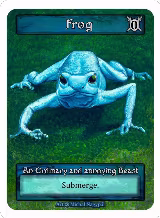 Frog (Blue) (Box Topper) — card price