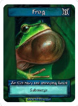 Frog (Green) (Box Topper) — card price