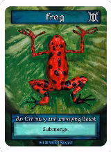Frog (Red) (Box Topper) — card price