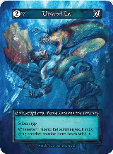 Unland Eel (Foil), Beta — Sorcery card price