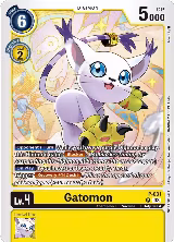 Gatomon - P-031 (Blast Ace Pre-Release) (P-031 P) — card price