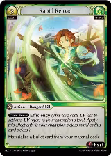 Rapid Reload (164), Alchemical Revolution — Grand Archive card price